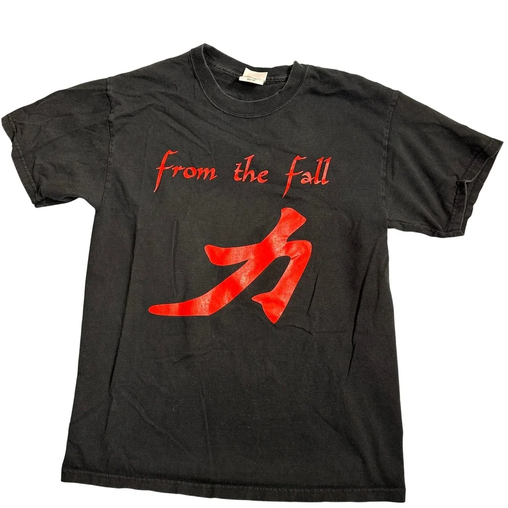 From The Fall Strength Band T-Shirt Black Red‎ Gear Adult L/G